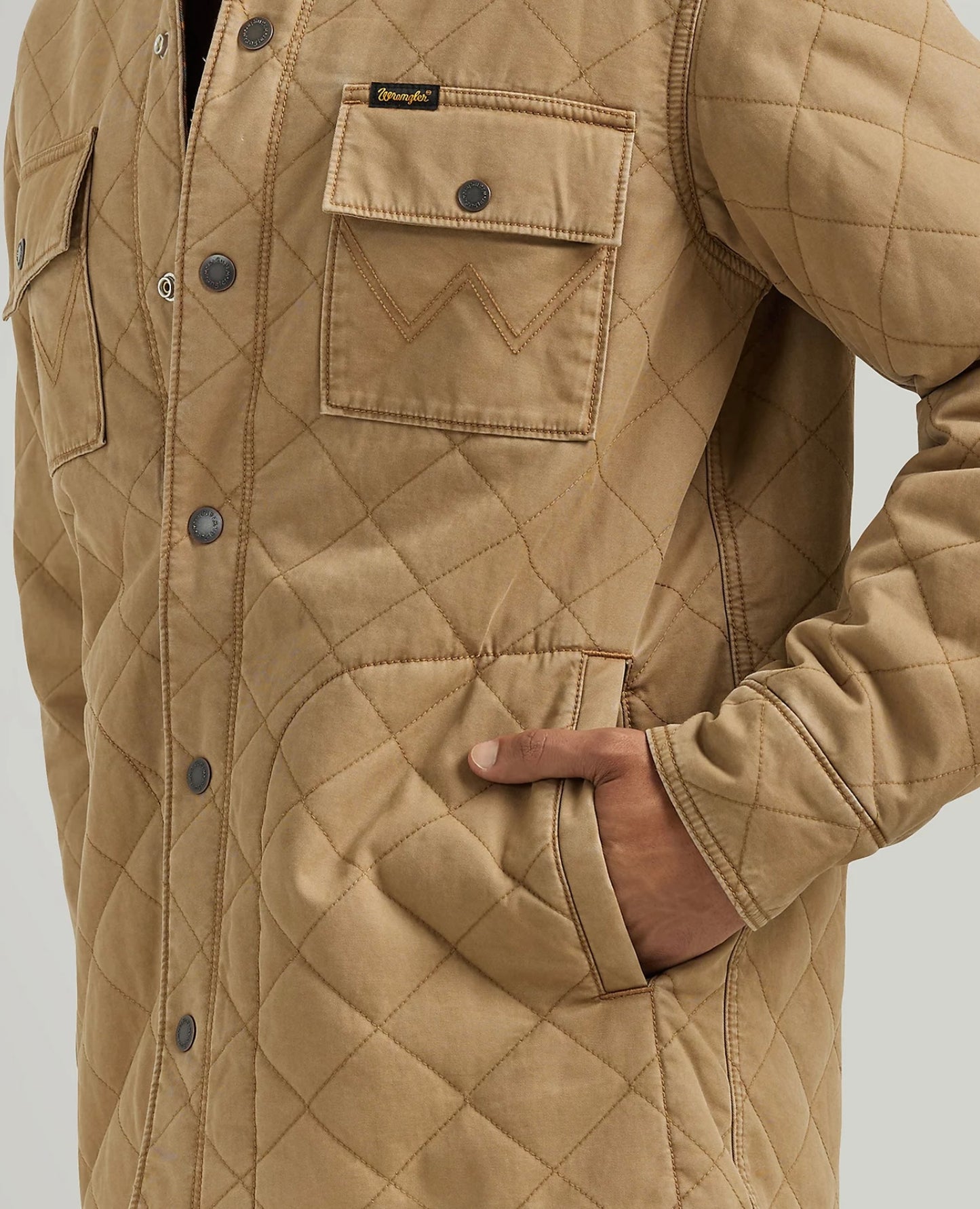 TAN/AZTEC SHACKET