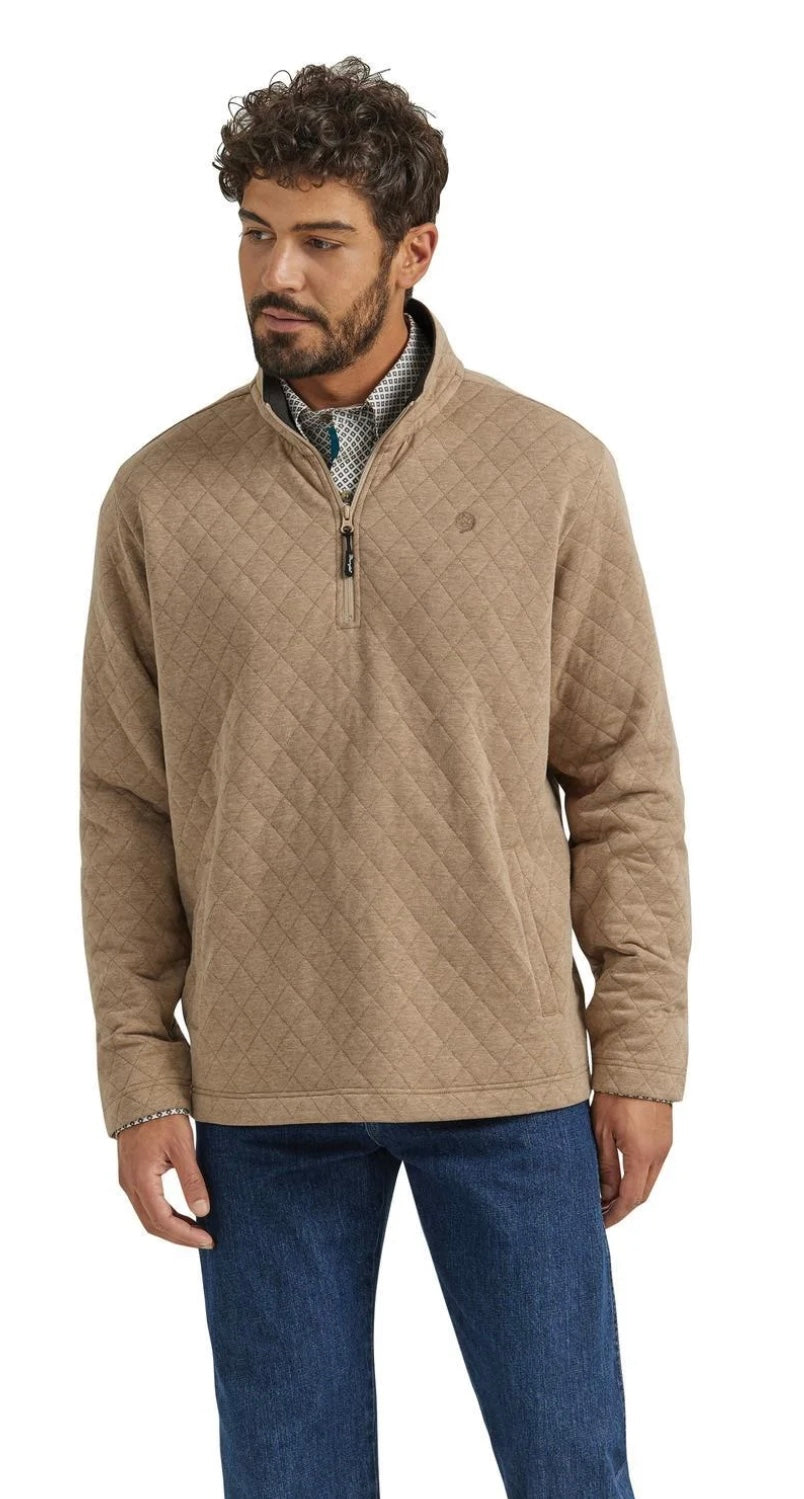 TAN KNIT PULLOVER