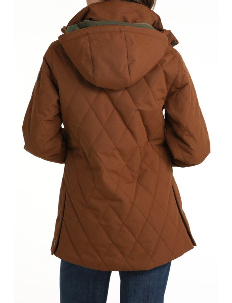 BROWN WNMS BARN COAT