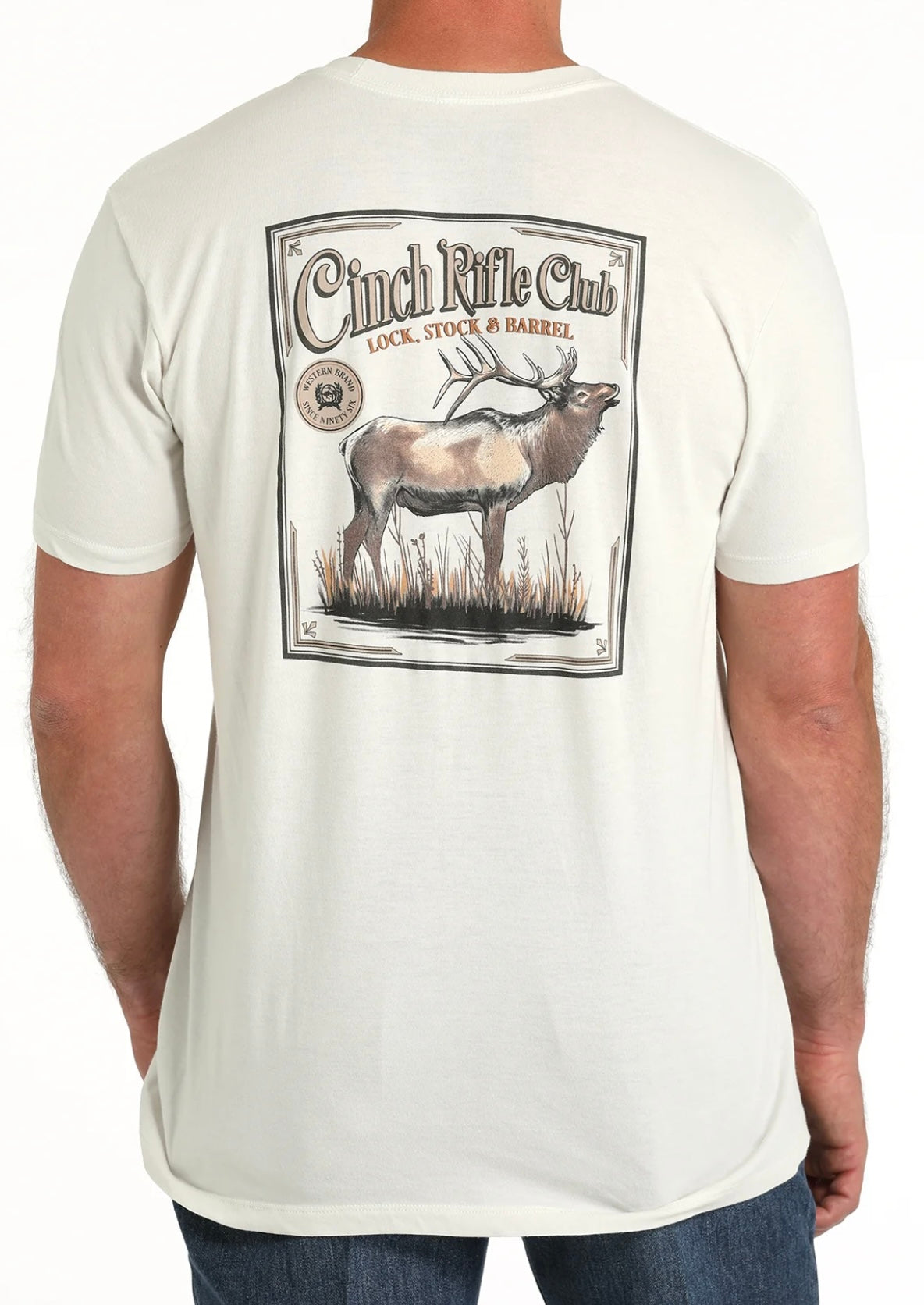 WHT ELK TEE