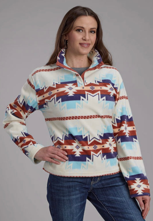 AZTEC CREAM FLEECE