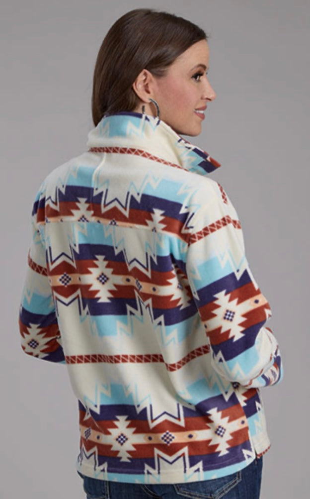 AZTEC CREAM FLEECE