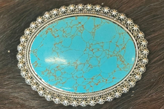 LARGE OVAL TUQ BUCKLE