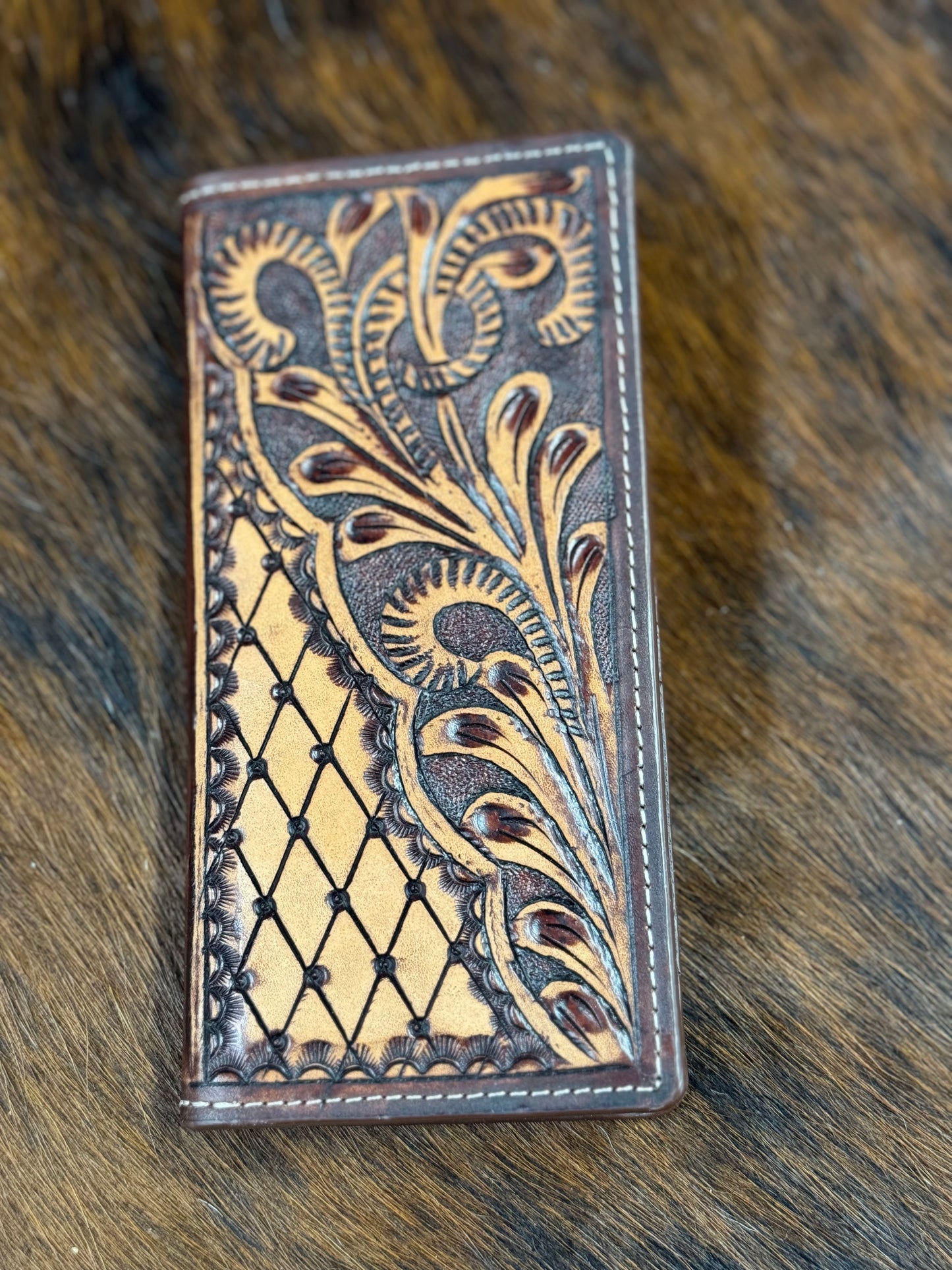 BIF TOOLED WALLET