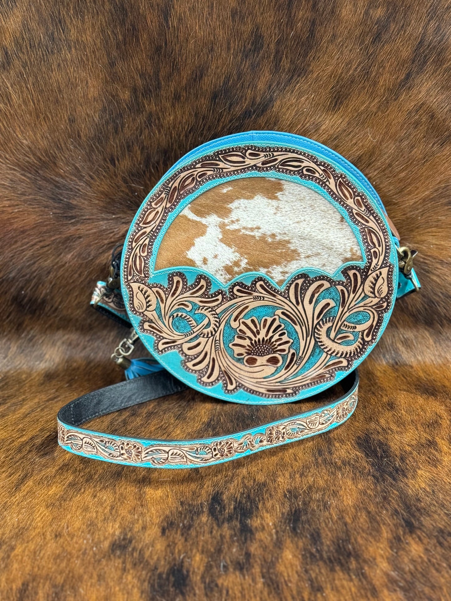 TURQ CIRCLE PURSE